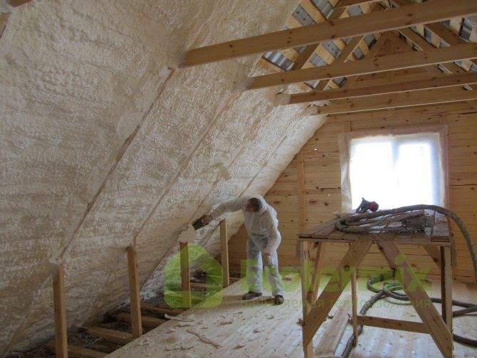 Утепление крыши пенополиуретаном своими руками | o-builder.ru