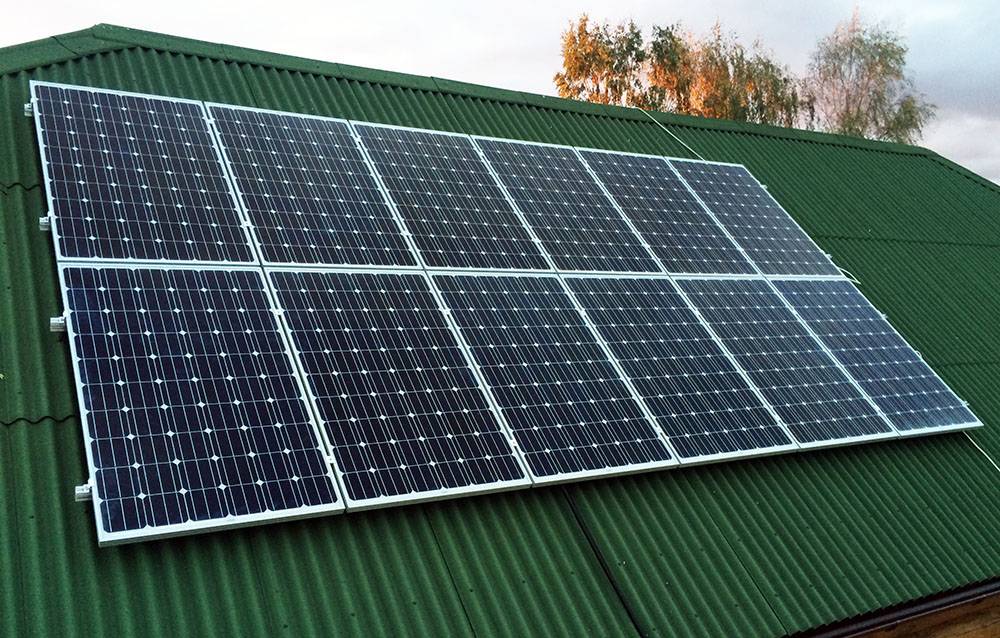 Солнечные батареи для частного дома или дачи. выгодна ли их установка