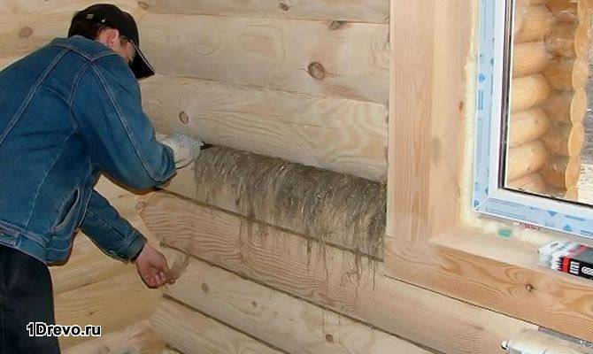 Как утеплить деревянный дом изнутри