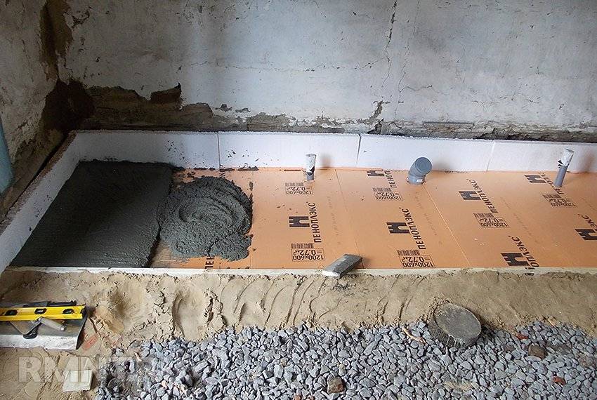 Утеплитель для пола по бетону под стяжку: какой пенополистирол лучше, жесткий минеральный технониколь, теплоизоляция минватой
