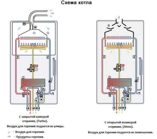 Устройство и принцип работы двухконтурных газовых котлов: схема и критерии выбора
