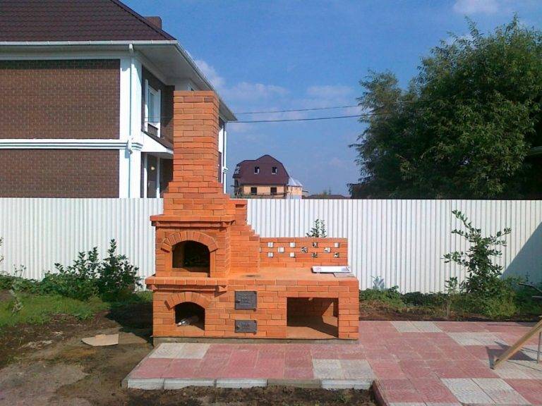 Уличная кухня: камин, барбекю, мангал и печь на даче (20 фото)