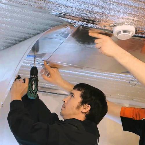 Инфракрасное отопление на потолок - система отопления