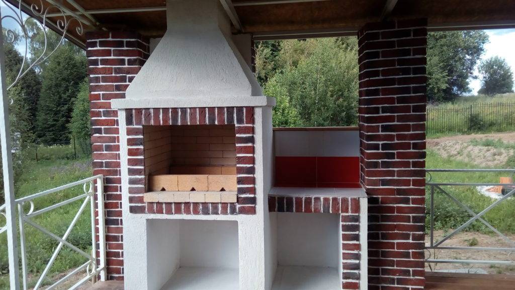 Барбекю из кирпича своими руками: чертежи с размерами, порядовки, пошаговые инструкции