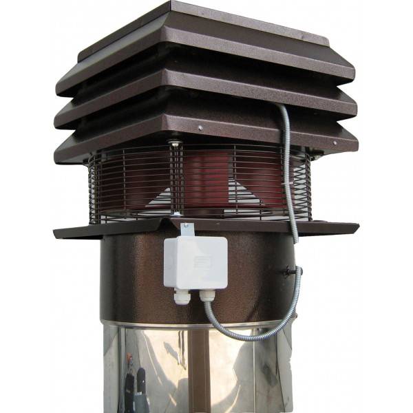 Вытяжка для дымохода (вентилятор, дымосос для котла): выбор, установка