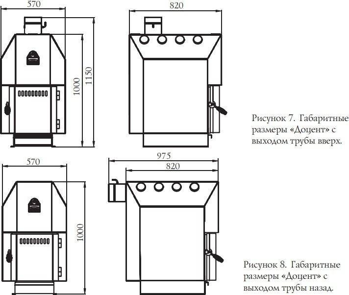 Печь профессора бутакова своими руками: инструкция, схема, фото