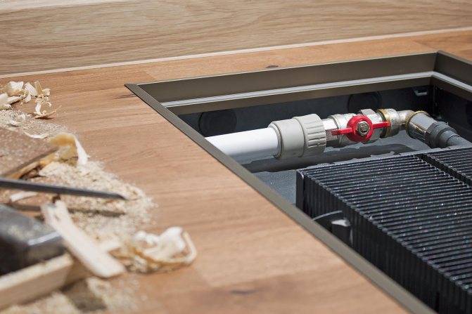 Как правильно установить газовый конвектор если стены деревянные