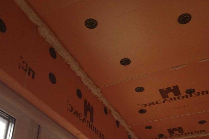 Утепление потолка изнутри пеноплексом в частном доме своими руками