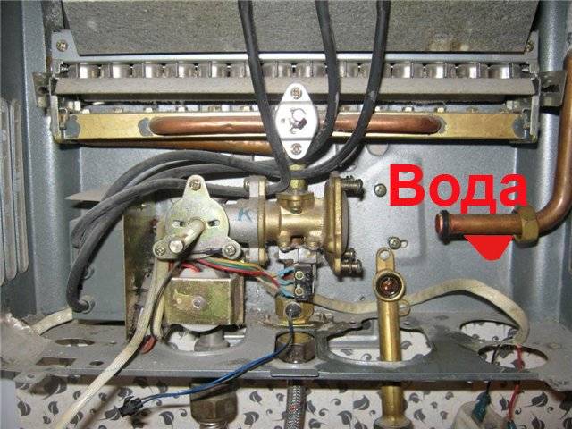 Потухла газовая колонка как включить