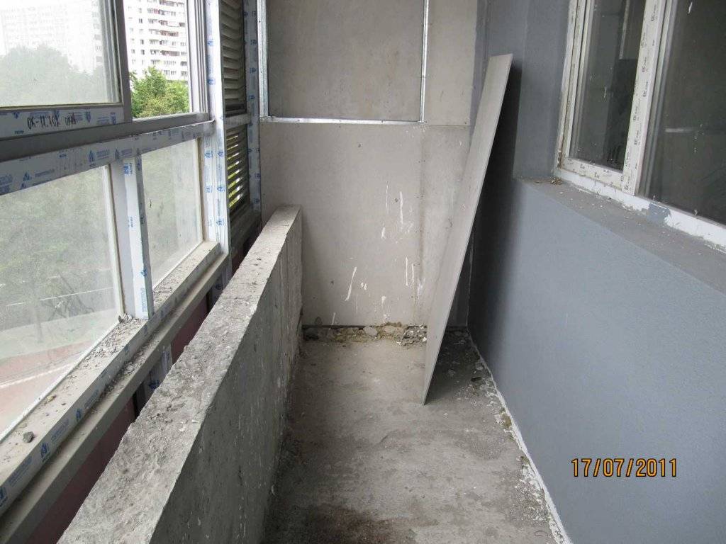 Как выложить парапет лоджии и балкона из пеноблоков
