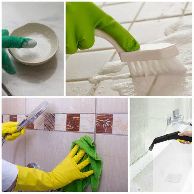 Очистить плитку в ванной домашними средствами - всё о керамической плитке