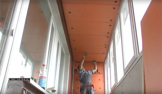 Как утеплить потолок на балконе своими руками (10 фото)