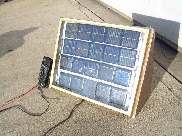 Солнечная батарея своими руками из подручных средств в домашних условиях