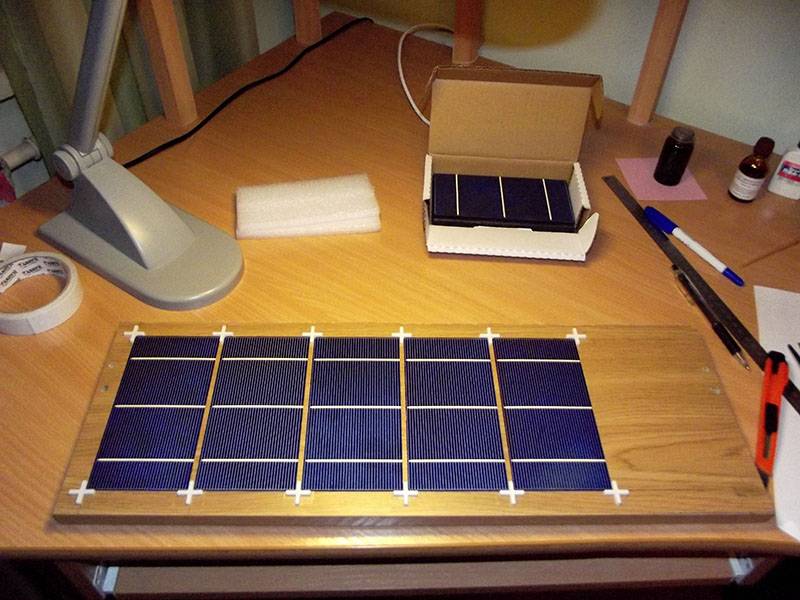 Как сделать солнечную батарею своими руками?