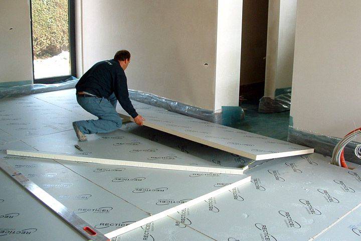 Утепление бетонного пола первого этажа - подробная инструкция!