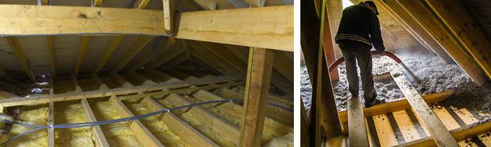 Какое утепление потолка минватой в частном доме своими руками с холодной крышей в деревянном доме: пошаговая инструкция +видео