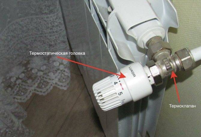Термоголовка для радиатора отопления принцип работы