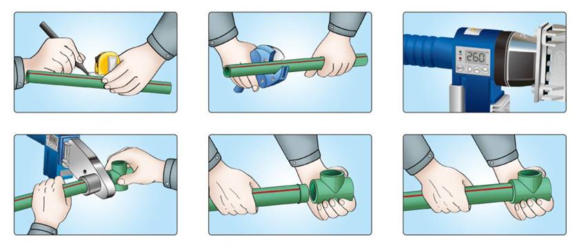 Инструкция технологии сварки полипропиленовых труб