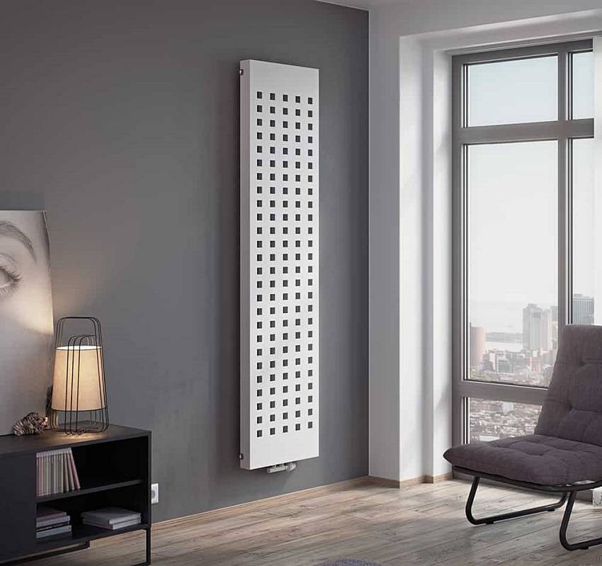 Вертикальные радиаторы для квартиры - разновидности, выбор, расчет мощности