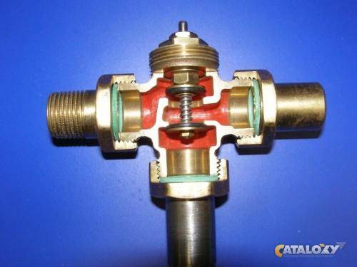 Термостатические смесительные клапаны, принцип работы, схемы подключения.