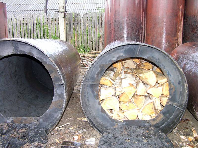 Как сделать древесный уголь своими руками в домашних условиях