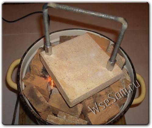 Как сделать муфельную печь для закалки металла и обжига керамики своими руками