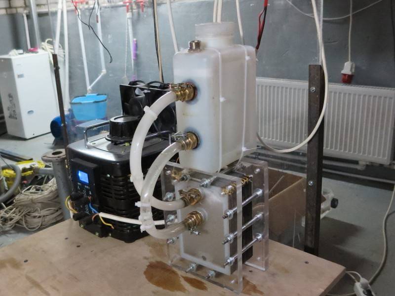 Отопление на водороде дома своими руками: генератор для частного и печь, установка