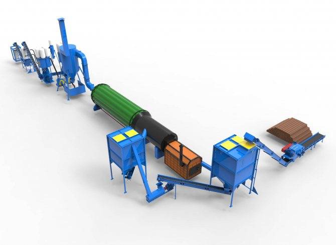 Технология производства пеллет из опилок и соломы: применение топлива