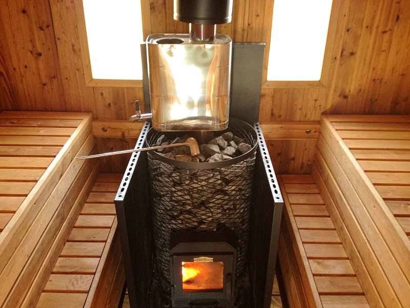 Финские печи для бани на дровах - лучшее отопление