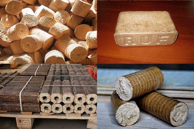 Что такое топливные брикеты: виды и преимущества перед дровами