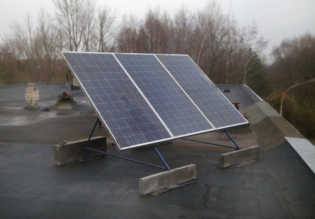 Монтаж и установка солнечных батарей на крышу