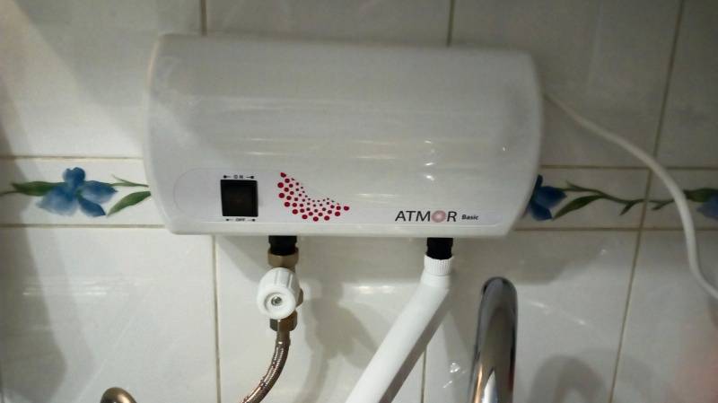 "атмор", водонагреватель проточный электрический: инструкция, отзывы