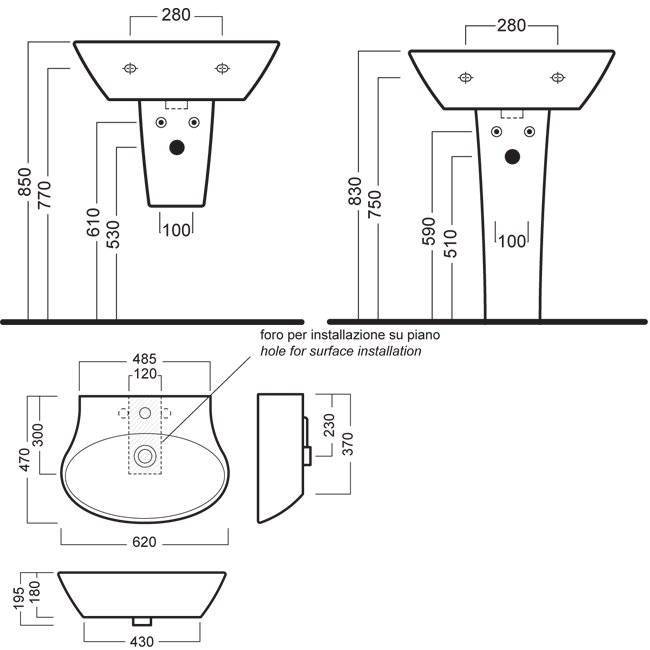 Как померить угловую раковину в ванную. как определить размеры раковины для ванной комнаты и не напортачить при ремонте. о материалах и форме раковины