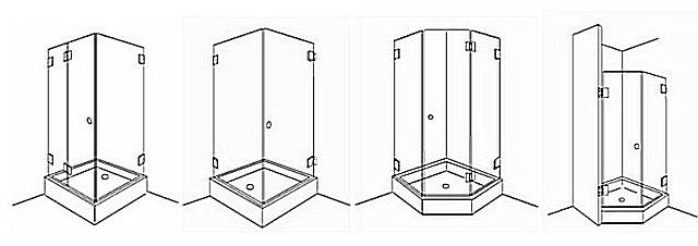 Установка дверей в душевой кабине своими руками: виды конструкций, выбор материала и т. д.