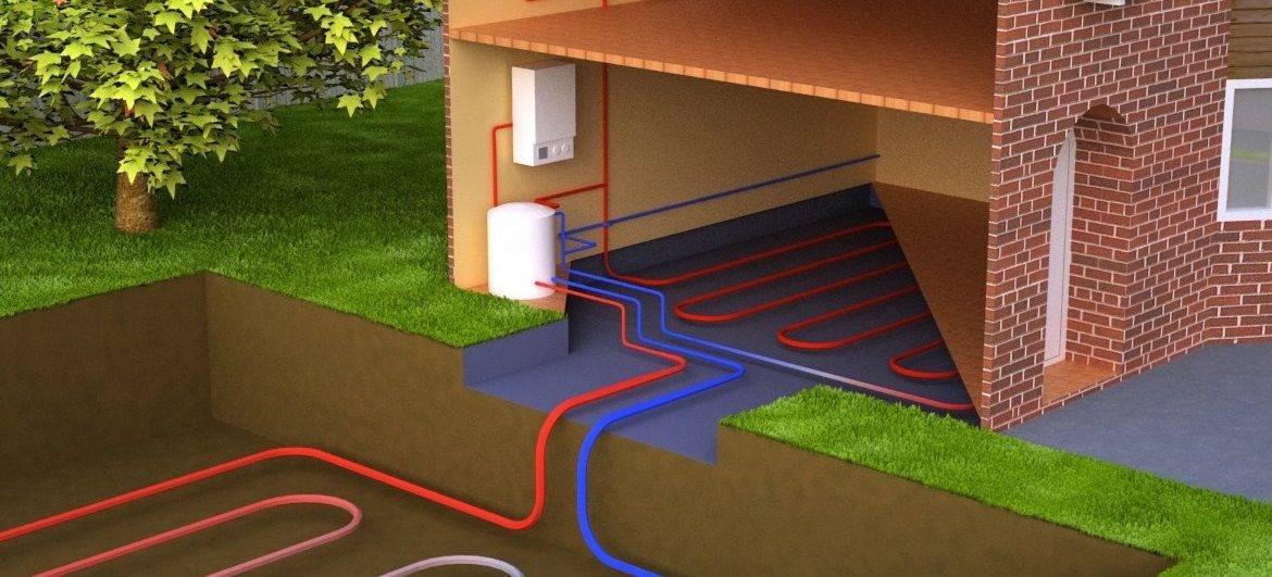 Как сделать геотермальное отопление дома своими руками