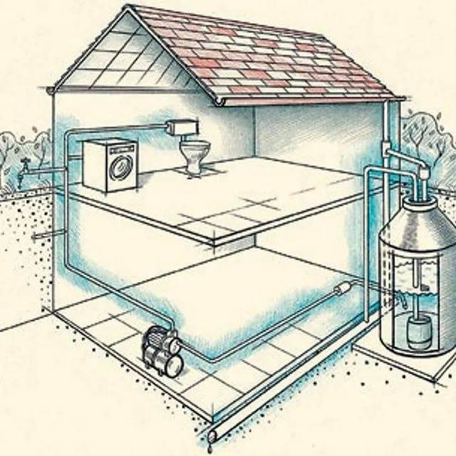 Водоснабжение бани зимой без постоянного отопления: как провести воду, чтобы водопровод в баню зимой не замерз
