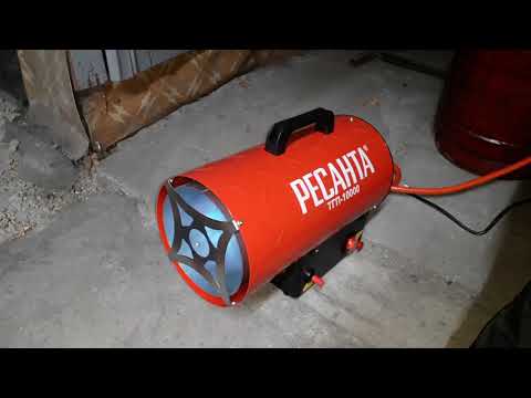 Обзор дизельных тепловых пушек прямого и непрямого нагрева: изучаем главное