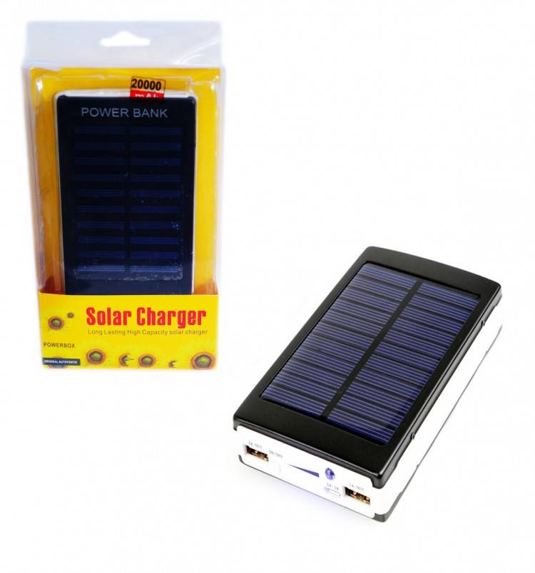 Аккумулятор на солнечных батареях для телефона