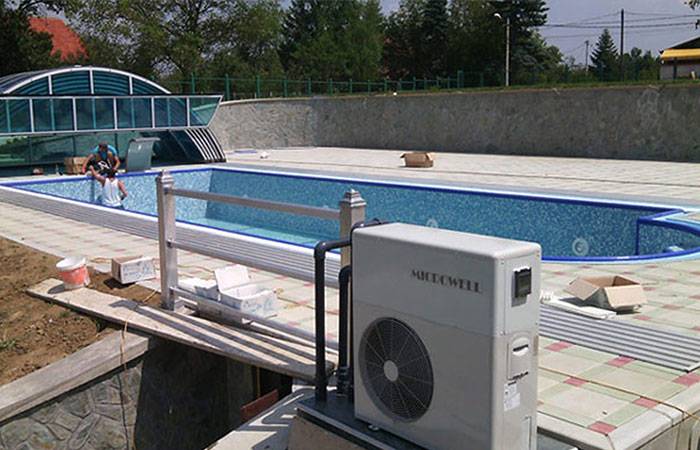 Принцип работы насоса для бассейна: модели традиционные и тепловые
