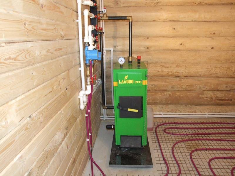 Как правильно установить котел отопления в частном доме на деревянный пол