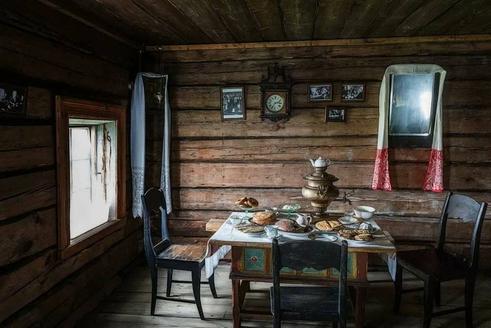 Русская изба с полностью сохранённым интерьером – ей уже 350 лет