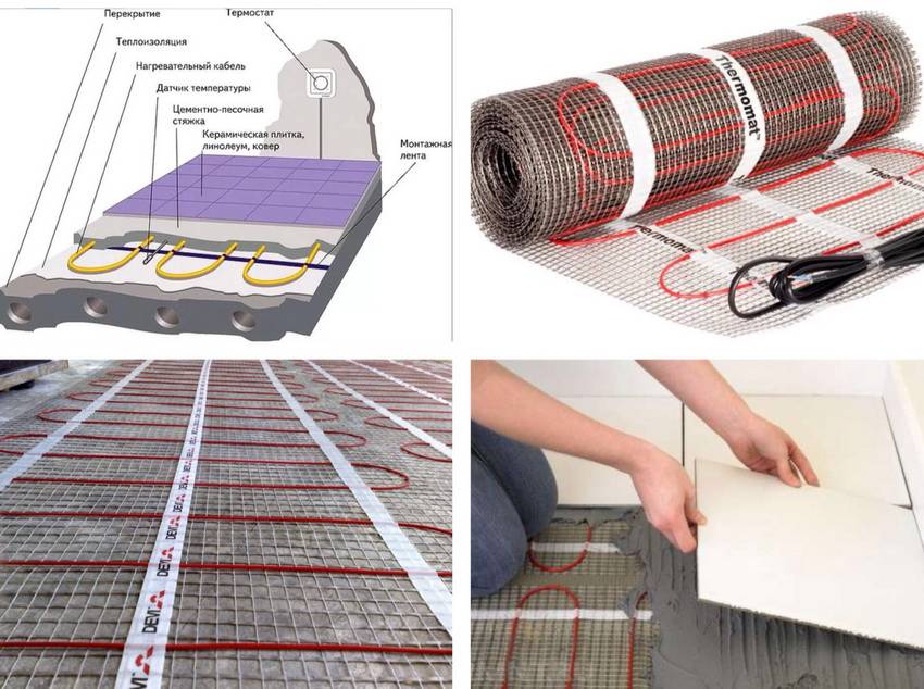 Водяной теплый пол под линолеум: особенности укладки и монтажа