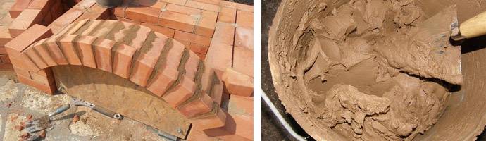 Инструкция по применению шамотной глины для кладки и отделки