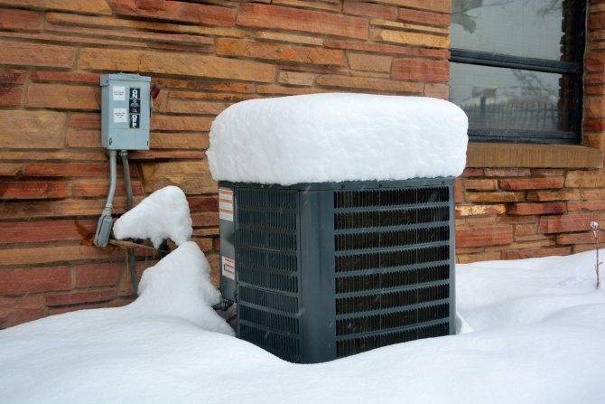 Можно ли включать кондиционер зимой при минусовой температуре на улице