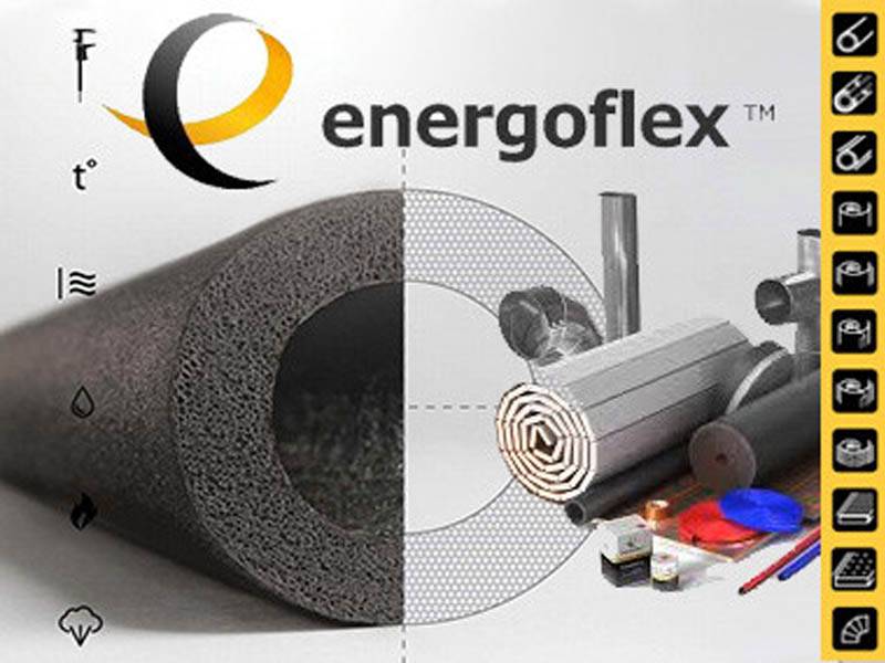 Энергофлекс (energoflex) - характеристики теплоизоляции