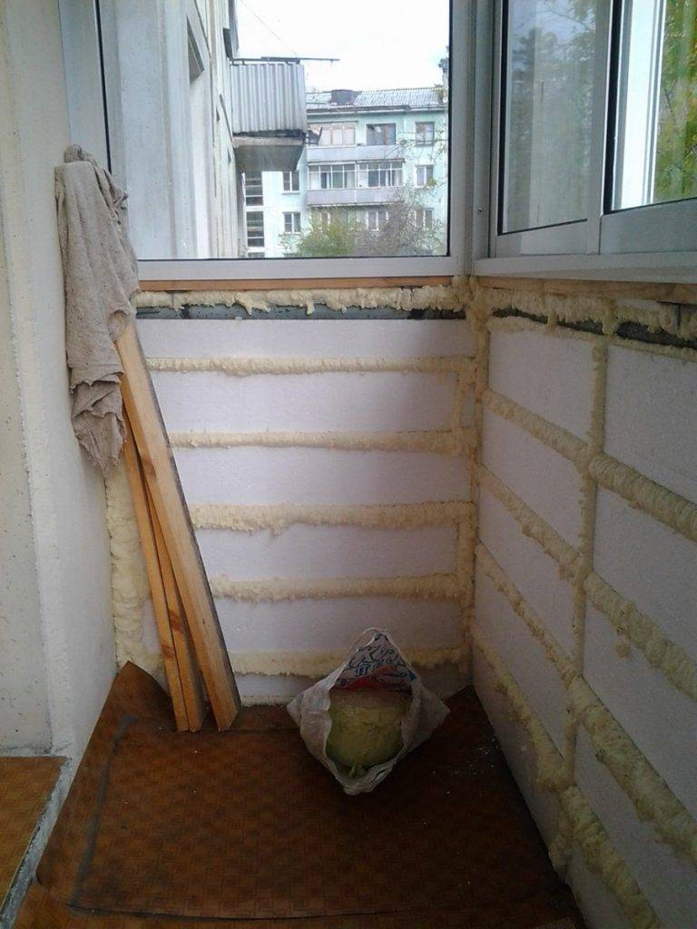 Как правильно утеплить балкон