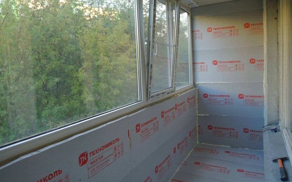 Утепление балкона pir-плитами: как расширить жилую площадь за счет балкона?