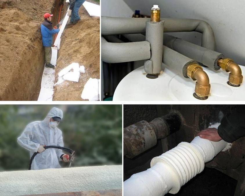 Как правильно утеплять трубы водоснабжения: способы, материалы, монтаж