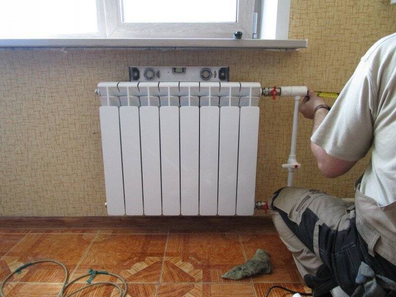 Пошаговая инструкция по замене радиаторов отопления различного подключения