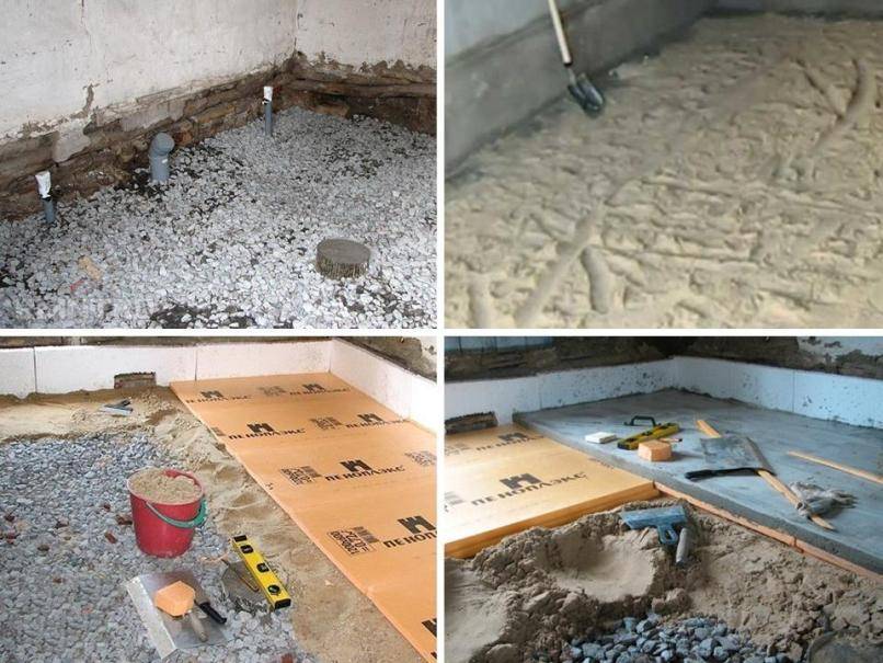 Как утеплить бетонный пол в частном доме своими руками: 3 способа + инструкции